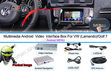 9-12V Android Car Interface ระบบนำทางมัลติมีเดียสำหรับ NMC Lamando Golf 7