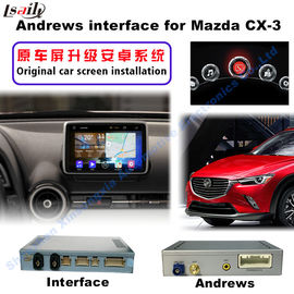 2016 Mazda Navigation Video Interface CX -3 ทีวี DVD REAR DVR