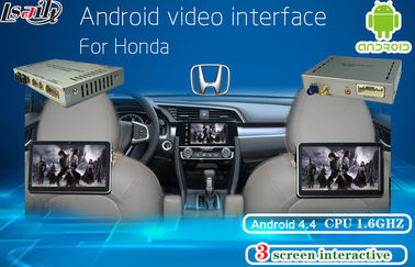 Honda Multimedia Video Interface การนำทาง Android, Headrest Dispaly, Mirrorlink โทรศัพท์มือถือ