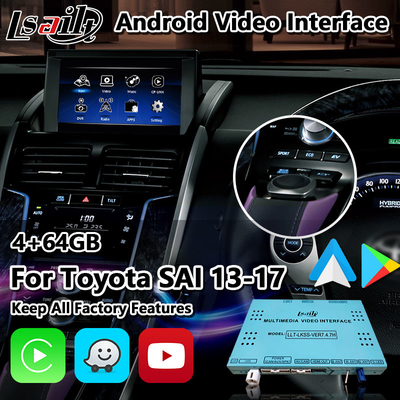 Lsailt อินเตอร์เฟซการนําทาง Android สําหรับ Toyata SAI G S AZK10 2013-2017
