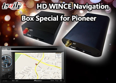 WINCE 6.0 กล่องนำทาง GPS สำหรับรถยนต์ความละเอียดสูงสำหรับผู้บุกเบิกพร้อมหน้าจอสัมผัส