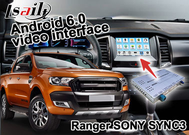 กล่องนำทางรถยนต์ Ranger SYNC 3 พร้อม Android 5.1 4.4 WIFI BT แผนที่ Google apps