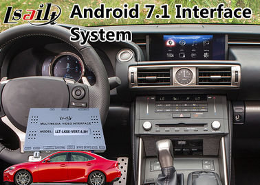 Lsailt Android Navigation Box สำหรับ Lexus IS 200t Mouse รุ่น 2013-2016, อินเทอร์เฟซวิดีโอ Apple CarPlay