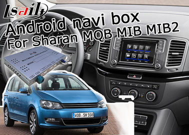 ระบบนำทาง GPS แบบออฟไลน์แบบเรียลไทม์ 1.2 GHz Quad / Hexa Core สำหรับ Volkswagen Sharan