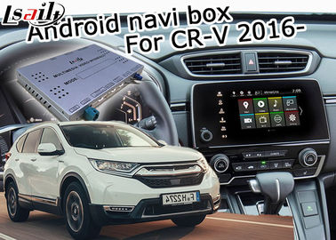 Lsailt Honda CR-V 2016- กล่องนำทาง Android อินเตอร์เฟสมิเรอร์ลิงค์ waze youtube ฯลฯ