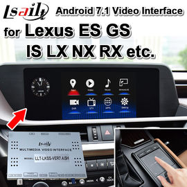 Android 7.1 Car Video Interface การควบคุมทัชแพดสำหรับ 2013-18 Lexus ES GS IS LX NX RX