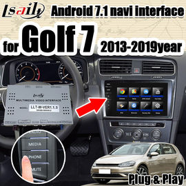 Android 7.1 9.0 Volkswagen Video Interface Integration กล่องนำทางสำหรับ VW Golf 7
