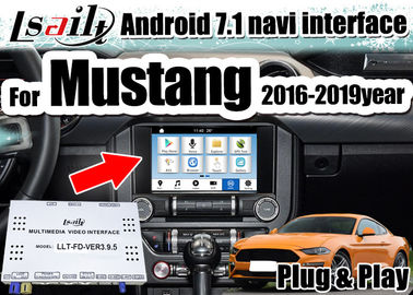 อินเทอร์เฟซการนำทางฟอร์ด 32GB สำหรับ Mustang Ecosport Focus Edge 2016-2020 Sync3 รองรับ carplay, Android auto, netflix