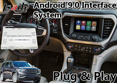 Lsailt Android 9.0 Car Gps กล่องนำทางสำหรับ GMC Acadia Carplay Video Interface