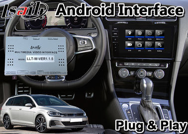 ระบบนำทาง GPS สำหรับรถยนต์ Android 9.0 สำหรับ Volkswagen Golf Skoda, อินเทอร์เฟซวิดีโอมัลติมีเดีย