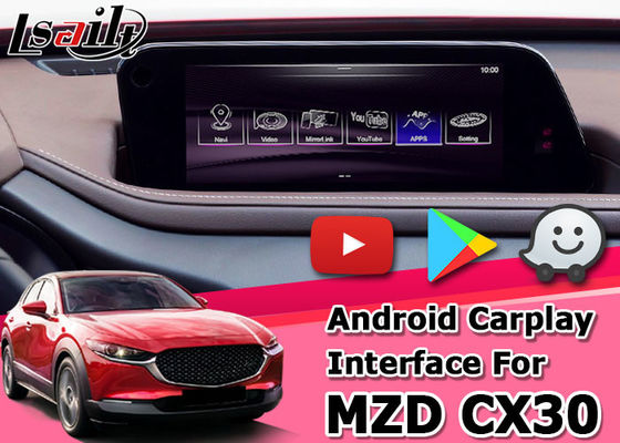 อินเทอร์เฟซ Android สำหรับ Mazda CX30 2020 ระบบนำทาง GPS youtube interface