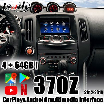 HDMI 4G Android Auto Interface พร้อม CarPlay, YouTube, Google Play, NetFlix สำหรับ Nissan Patrol 370Z Quest