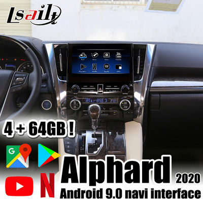 4+64GB CarPlay/Android Interface รวม HEMA, NetFlix Spotify สำหรับ Alphard Toyota Camry
