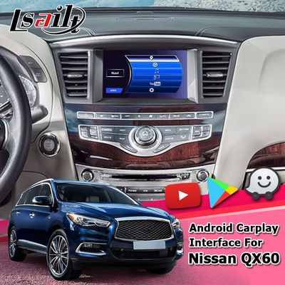 Infiniti QX60 GPS Android auto ระบบนำทาง Carplay อินเทอร์เฟซมัลติมีเดีย Android