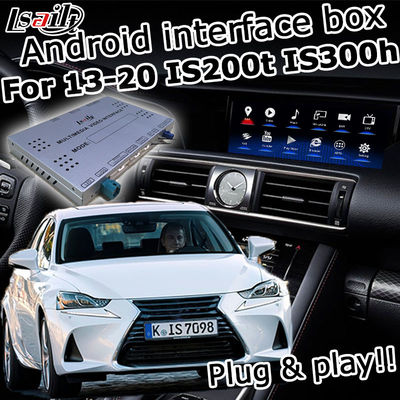 Android auto carplay box Lexus IS200t IS300h ปุ่มควบคุมเมาส์ waze youtube Google play