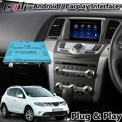 Lsailt 4 + 64GB อินเตอร์เฟสวิดีโอมัลติมีเดียรถยนต์ Auto Android Carplay สำหรับ Nissan Murano Z51