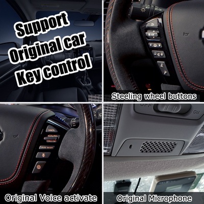 64GB RK3399 Carplay Android Interface AI Box สำหรับ Nissan Patrol