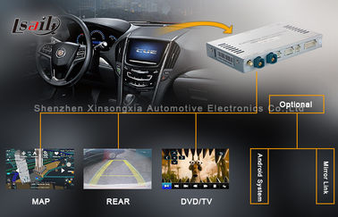 WINCE 6.0 Cadillac Navigation Video Interface Box พร้อม TV / Bluetooth / Reversing Assist