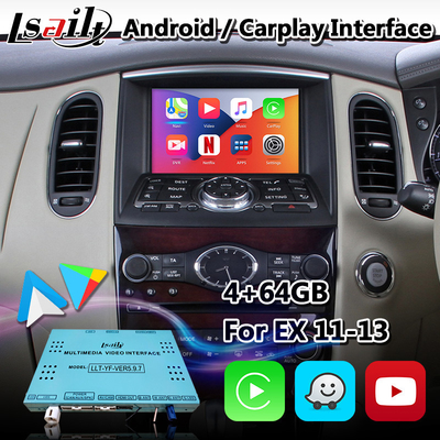 Lsailt Android Video Interface มัลติมีเดียในรถยนต์สำหรับ Infiniti EX37