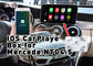 อินเทอร์เฟซสำหรับรถยนต์ Android สำหรับ Benz C/E/A/B/ML/GLK พร้อม Bluetooth Youtue Siri Command