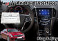 Lsailt Android 9.0 อินเทอร์เฟซวิดีโอมัลติมีเดียสำหรับ Cadillac ATS 2014-2020 ระบบ CUE, ระบบนำทาง GPS ในรถยนต์ Plug and Play
