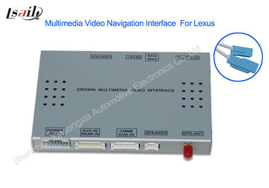 15 - ES / IS / NX Lexus นำทาง DVD ระบบนำทางมัลติมีเดียสำหรับรถยนต์สามารถเพิ่มโมดูลทีวีได้