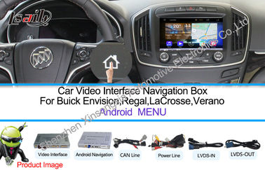WIFI / TMC Android Car Interface ระบบนำทางมัลติมีเดียสำหรับ Buick 800 * 480