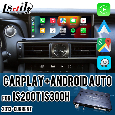 Pin to Pin อินเตอร์เฟซ Apple CarPlay สําหรับ Lexus IS IS250 IS350 IS300 IS200t 2013-2021 แอนดรอยด์ ออโต้ ดีโคเดอร์, สายกระจก