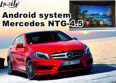 กล่องนำทางรถยนต์อินเทอร์เฟซวิดีโอ, ระบบนำทาง Gps Android Mercedes Benz A Class NTG 4.5 Mirrorlink
