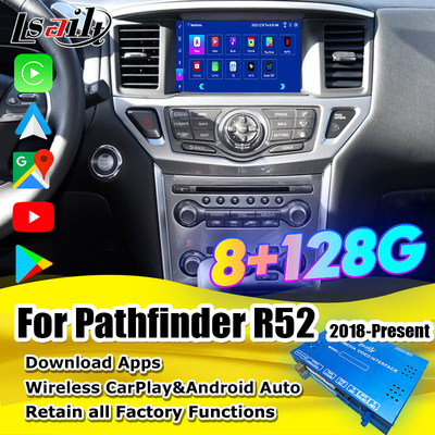 Lsailt 8GB Android Multimedia Interface สําหรับ Nissan Pathfinder R52 2018-Patrol Carplay แอนดรอยด์ ออโต้ มอดูลไร้สาย