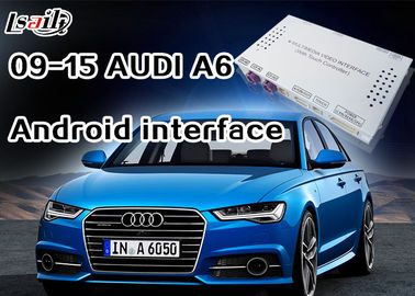 ระบบมัลติมีเดียนำทาง Android สำหรับ 3G MMI Audi A6L, A7, Q5 พร้อม WIFI ในตัว, แผนที่ออนไลน์