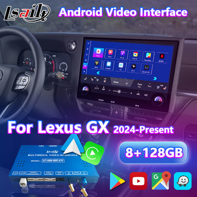 Lsailt Android Carplay Multimedia Video Interface สําหรับ 2024-Lexus GX GX550 ปัจจุบัน