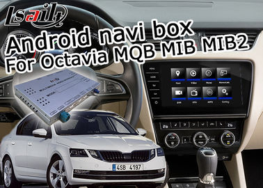 ระบบนำทางรถยนต์ Octavia Mirror Link วิดีโอ WiFi สำหรับ Tiguan Sharan Passat Skoda Seat