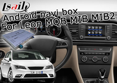 6.5 8 นิ้วอินเทอร์เฟซวิดีโอสำหรับรถยนต์, กล่องนำทาง Android สำหรับที่นั่ง Leon MQB MIB MIB2