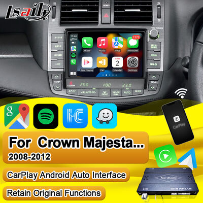 แอปเปิ้ล CarPlay Box แบบไร้สาย สําหรับ Crown S200 RS204 GWS204 URS204 URS206 Majesta XV Athlete Saloon Toyota Integrated Android Auto