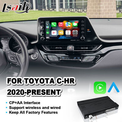 Lsailt อินเทอร์เฟซ Android Auto Carplay ไร้สายสำหรับ Toyota C-HR CHR ปี 2020-ปัจจุบัน