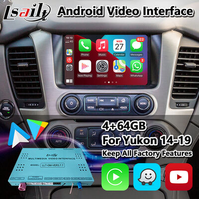 Lsailt Android Car Multimedia Video Interface สำหรับระบบ Intellilink GMC Yukon ปี 2015-2020