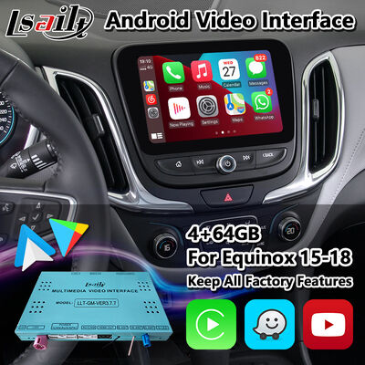 Lsailt Android Carplay Navigation Multimedia Interface สำหรับ Chevrolet Equinox Mylink System