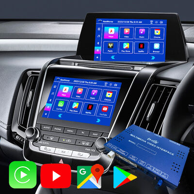 OEM Integration Anddroid CarPlay Interface Box สําหรับ Crown S220 2018-2022 พร้อมกับ Android Auto, YouTube, NetFlix, Google Play