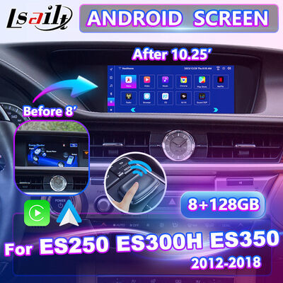 Lsailt Android นำทางมัลติมีเดียหน้าจอสำหรับ 2012-2018 Lexus ES 300h ES250 ES350 ES300H