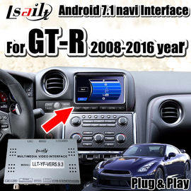 Android Auto Interface สำหรับ GT-R 2008-2016 พร้อมระบบนำทาง Android 7.1 , carplay ไร้สายโดย Lsailt