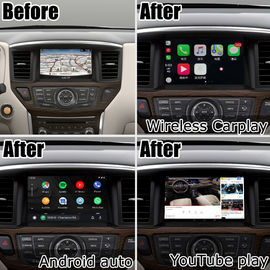LVDS Digital Wireless Carplay Interface 1080P สำหรับ Nissan Pathfinder 2013-2020