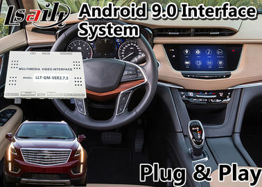 Lsailt Android อินเทอร์เฟซวิดีโอมัลติมีเดียสำหรับ Cadillac XT5 พร้อม Carplay Youtube