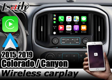 อินเทอร์เฟซ Carplay สำหรับ Chevrolet Colorado GMC Canyon android auto youtube box โดย Lsailt Navihome