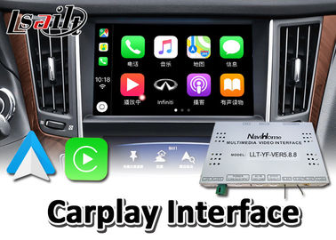 Carplay Interface Wireless สำหรับ Infiniti Q50 Q60 ปี 2015-2020 แบบมีสาย Android Auto