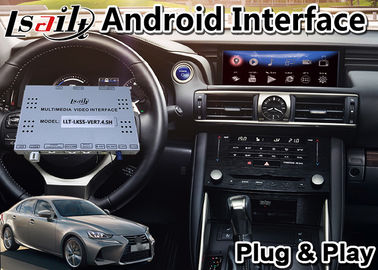Lsailt Android Car Video Interface สำหรับ 2017-2020 Lexus IS 300h Mouse Control, GPS Navigation Box สำหรับ IS300h
