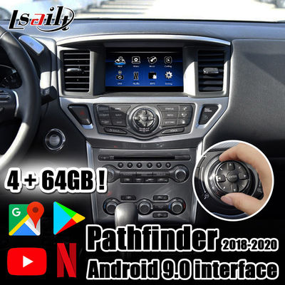 Lsailt PX6 4GB CarPlay และอินเทอร์เฟซวิดีโอ Android พร้อม google, youtube, Android Auto สำหรับปี 2018 ตอนนี้ Pathfiner R52