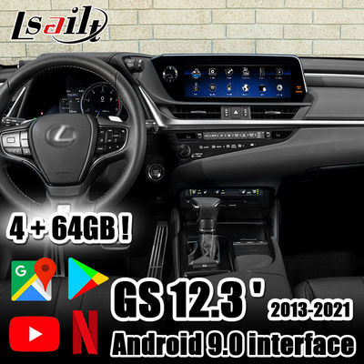 Lsailt Lexus Video interface พร้อม NetFlix, YouTube, CarPlay, Google map สำหรับปี 2013-2021 GS300 GS350 GS250