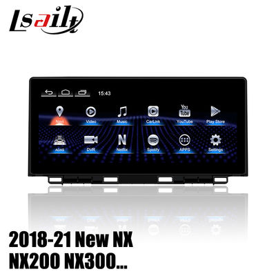 Lsailt DSP รถมัลติมีเดียหน้าจอสเตอริโออัตโนมัติ LVDS Plug สำหรับ Lexus NX200 NX300