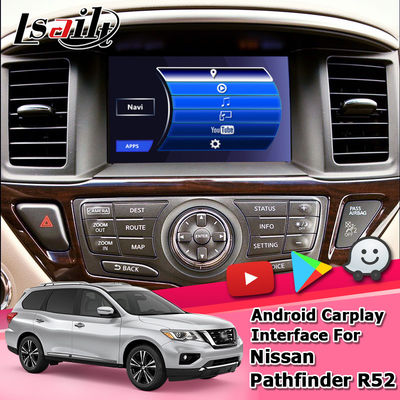 Nissan Pathfinder Android Auto Interface คาร์เพลย์ไร้สายพร้อม Plug &amp; Play ติดตั้งง่าย